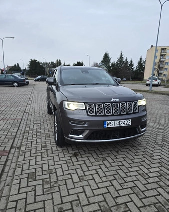 Jeep Grand Cherokee cena 139000 przebieg: 205000, rok produkcji 2020 z Siedlce małe 254
